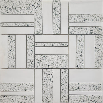 Frost Flow Terrazzo Mosaic