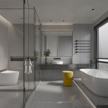 Bagno “Luce Morandi” — Silenzio, materia, armonia