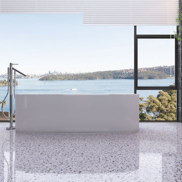 Bagno "Aurora" — Eleganza e calma in Toshiro Ash Terrazzo