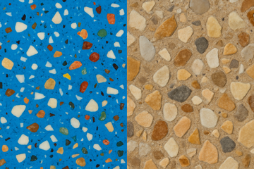 poxy Terrazzo: Modern Design vs. Cement's Legacy