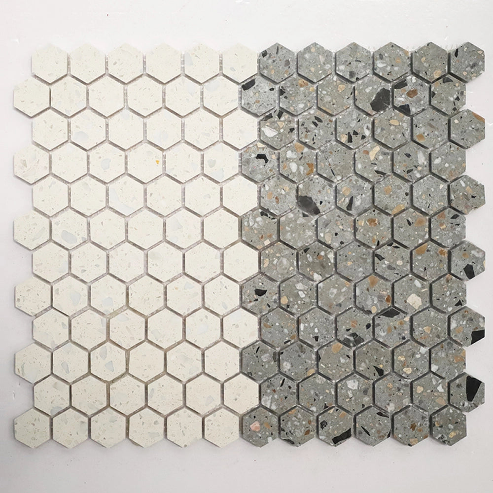 Chessboard Terrazzo Mosaic