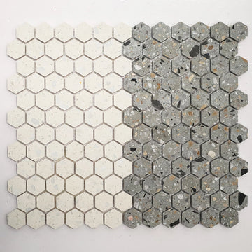 Chessboard Terrazzo Mosaic