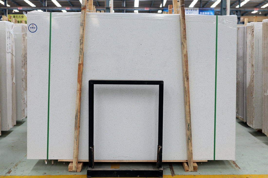 Terrazzo bianco neve
