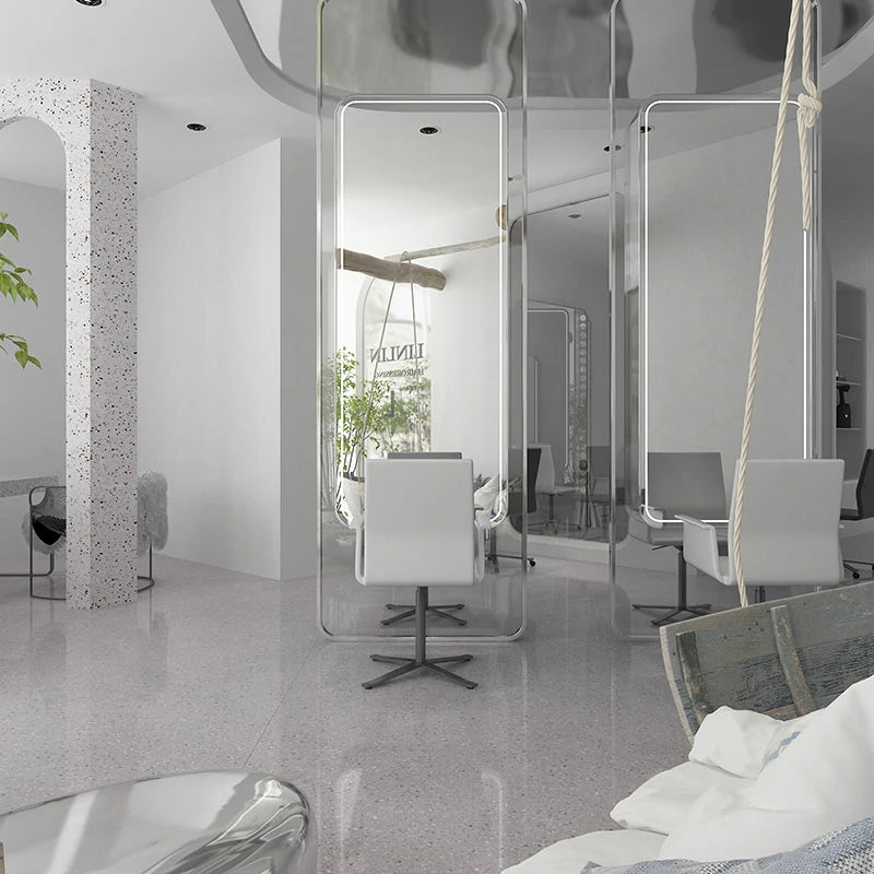 Lastre di terrazzo grigio Time Alley
