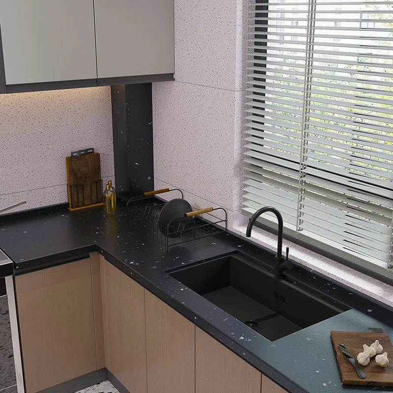 Lastre di terrazzo nero Long Star