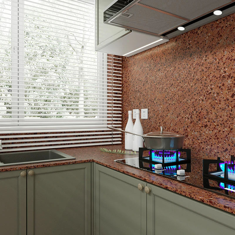 Lafite Wine Red Terrazzo