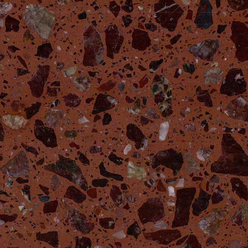 Lafite Wine Red Terrazzo