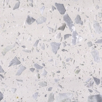 Kunlun white inorganic terrazzo