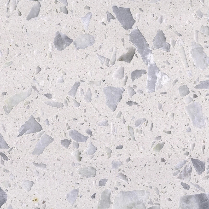 Kunlun white inorganic terrazzo